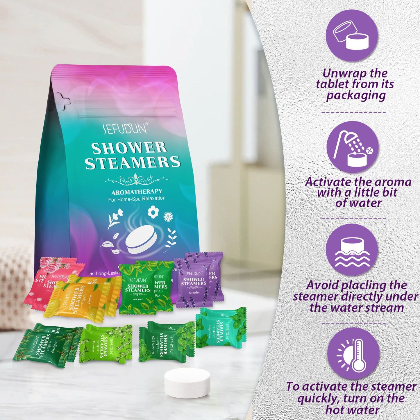 Bath Essential Aromatherapy Tablets