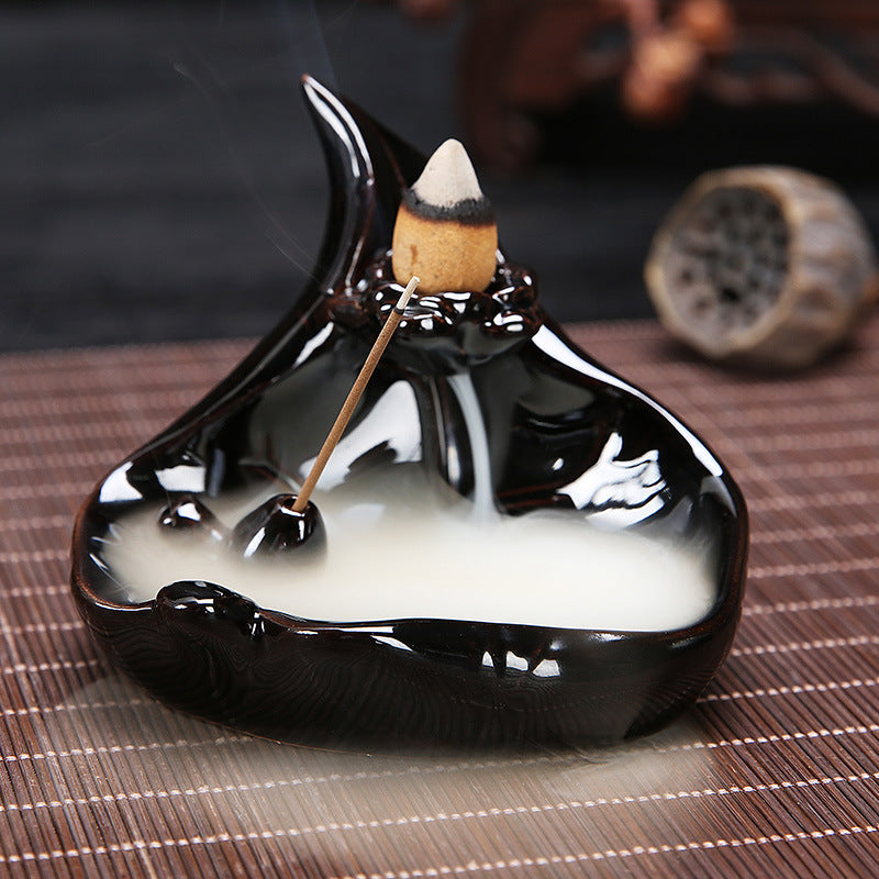 Waterfall Incense Burner