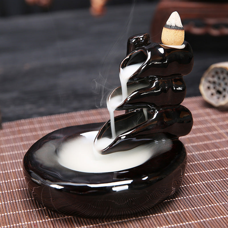 Waterfall Incense Burner