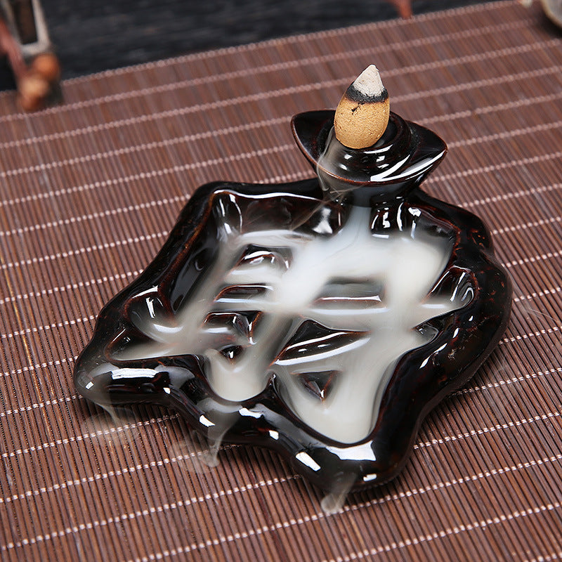 Waterfall Incense Burner
