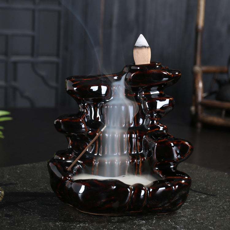 Waterfall Incense Burner