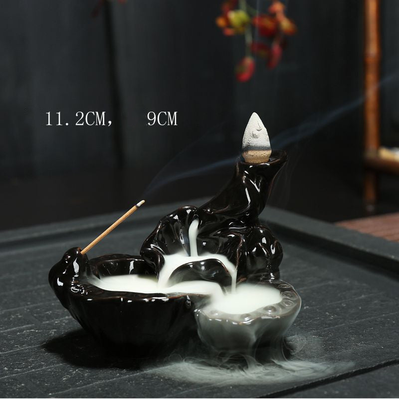 Waterfall Incense Burner