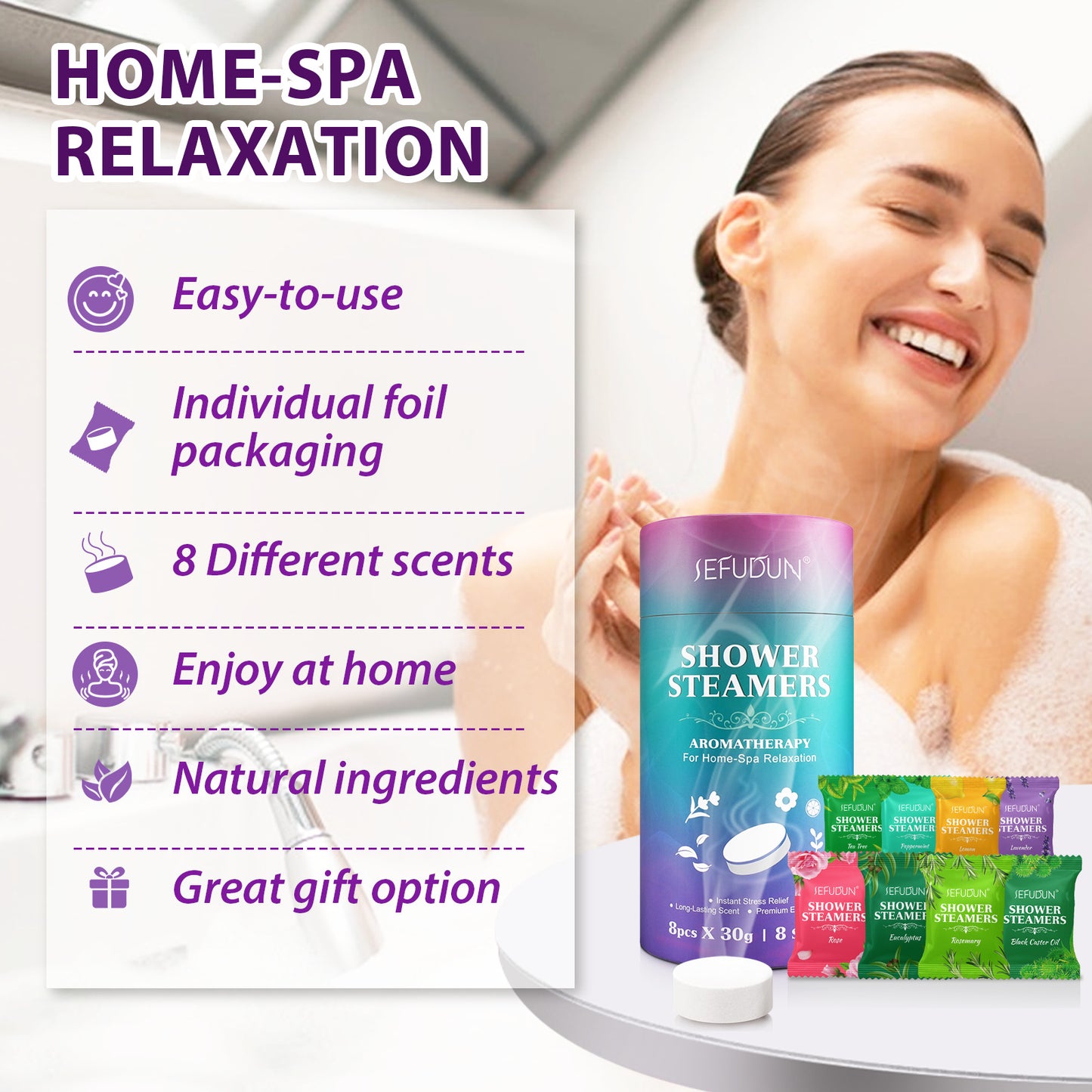 Bath Essential Aromatherapy Tablets
